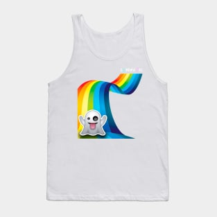 phantom white gay Tank Top